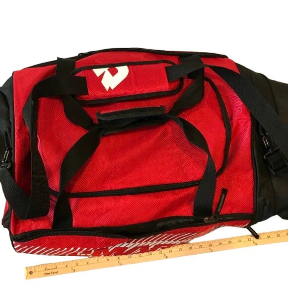 Demarini Red/Black Duffel Bag 36x18x10 - Picture 4 of 5